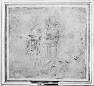 Estudio de un mendigo ciego, c.1511